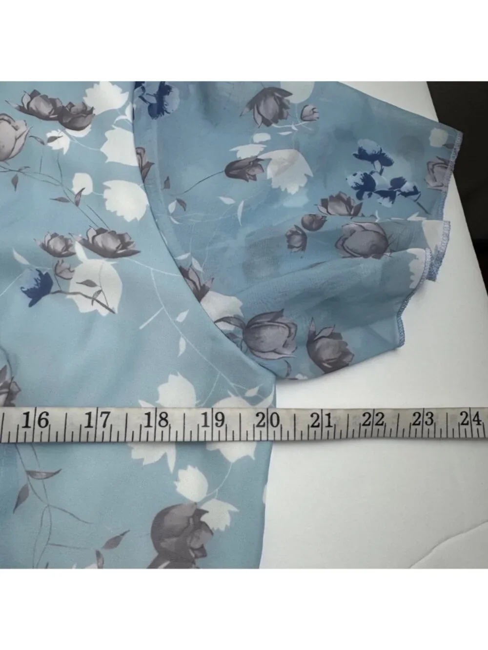 Light Blue Floral Maxi Dress NEW Size XXL Wedding Guest Spring Garden Party